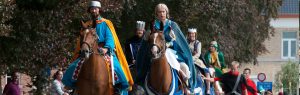 Banner Processie Paarden